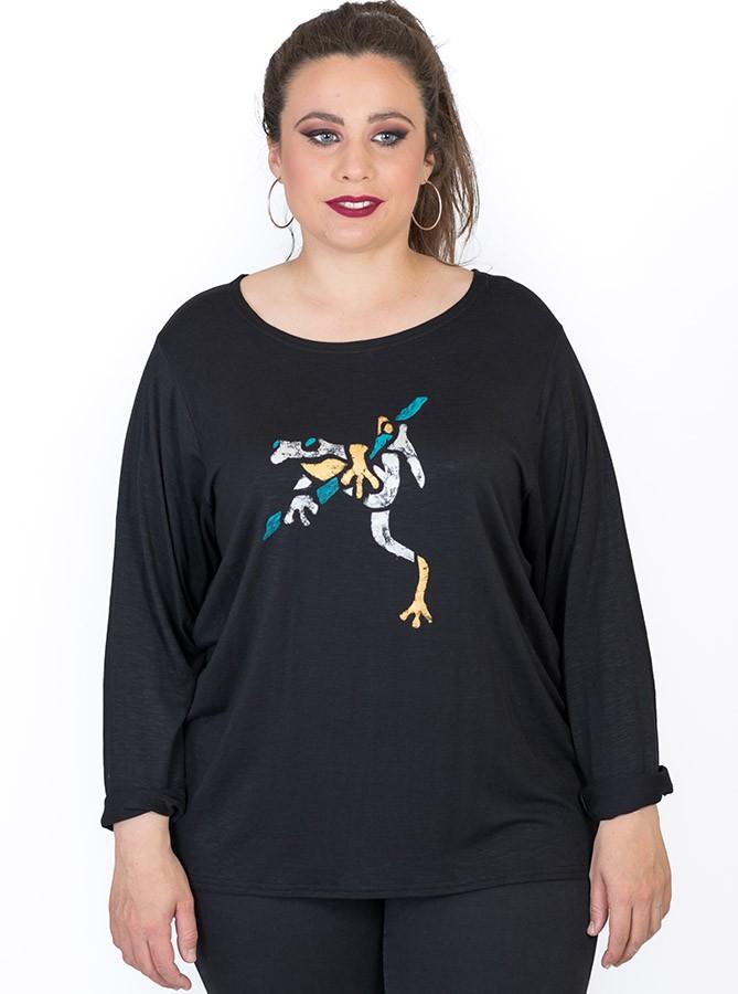 susana escribano Camiseta Ranita. Modelo en negro Últimos 2 días