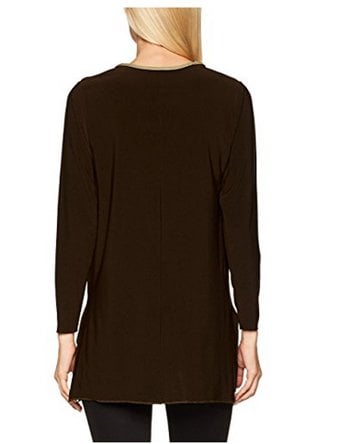 susana escribano Camiseta larga de mujer en color marron Precio de fábrica