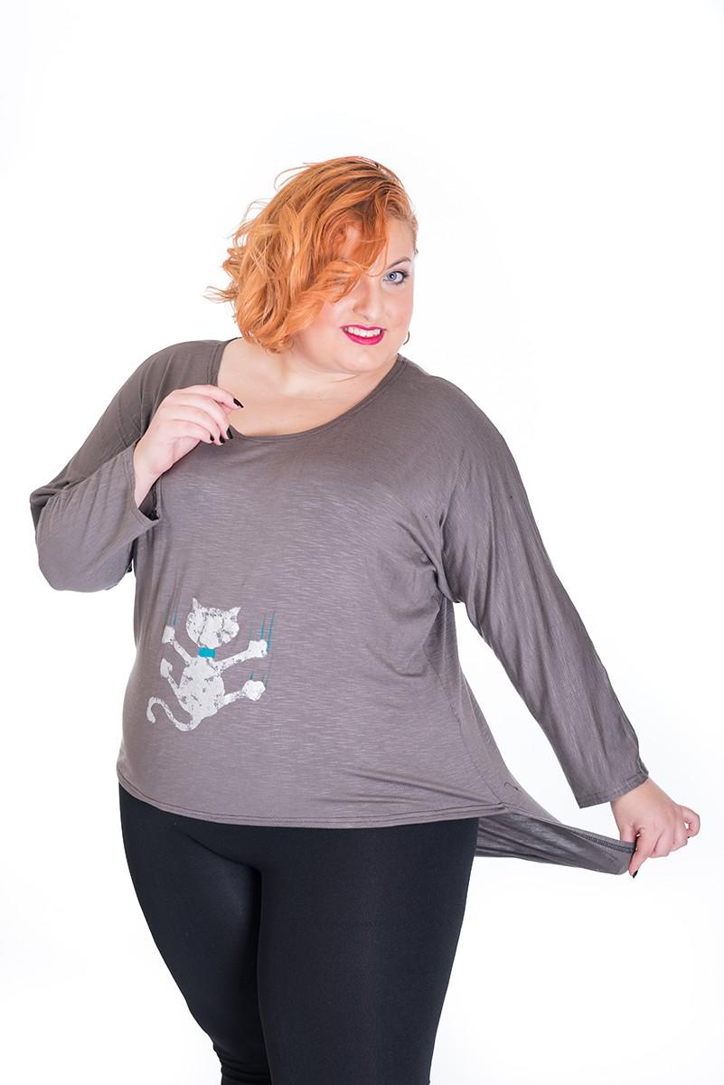 susana escribano Camisetas con gatos mujer chulas talla grande Envío internacional gratuito