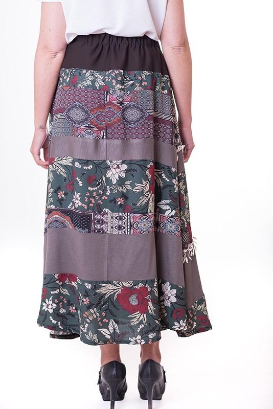 susana escribano Falda estilo boho. Colores Ofertas especiales
