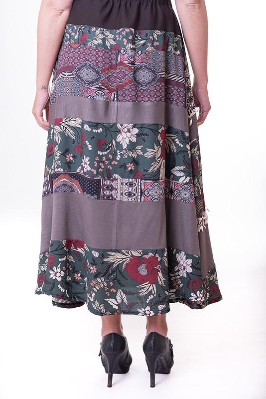 susana escribano Falda estilo boho. Colores Ofertas especiales