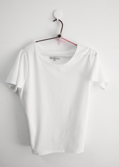 susana escribano Patron camiseta blanca + tejido algodon Rebajas top