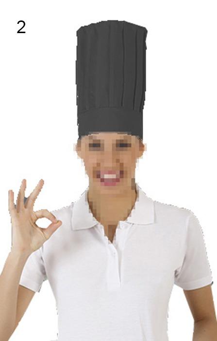 susana escribano Gorro alto de Chef personalizado. Con delantal. Envio GRATIS Promoción trimestral