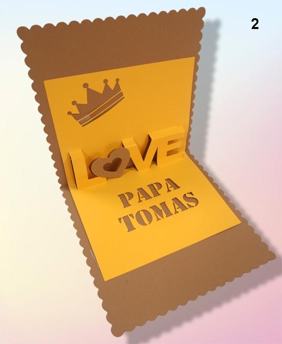susana escribano Tarjeta de felicitacion especial Dia del Padre. Envio gratis Descuento por venta flash