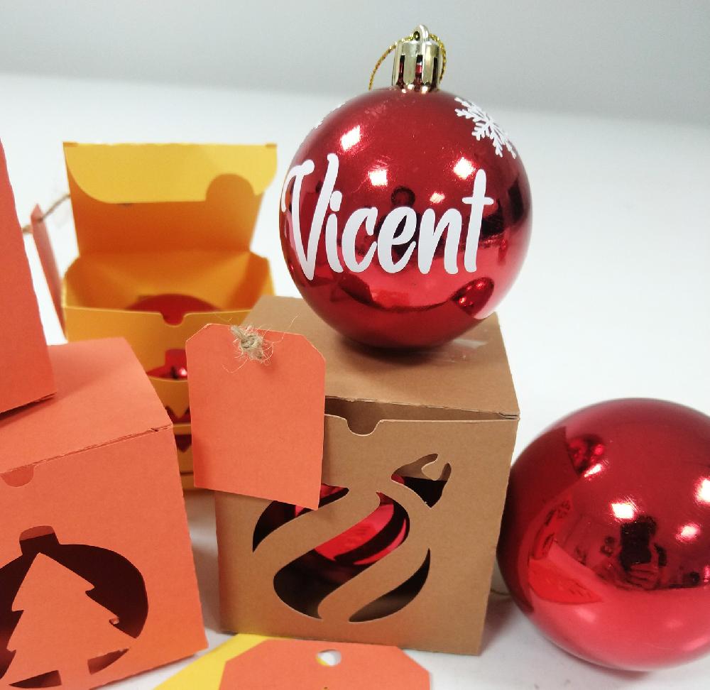 susana escribano Bolas de navidad personalizadas para familia Rebajas de fin de temporada