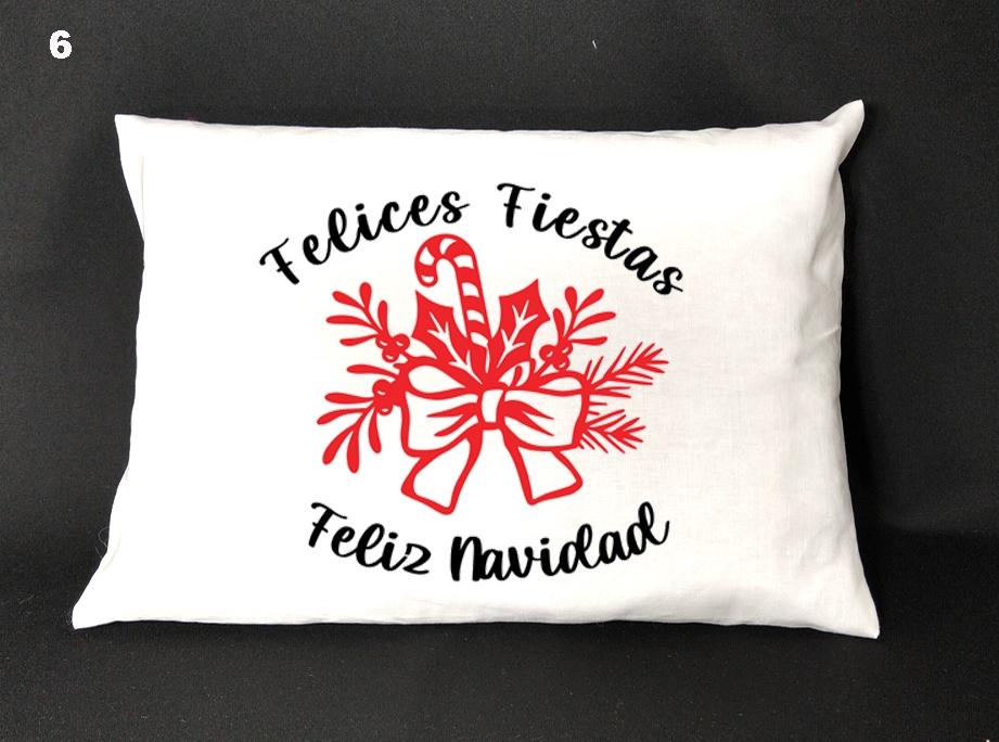 susana escribano Funda cojín 35×50 – Cojin reno de navidad Outlet