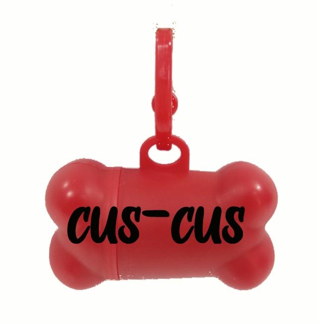 susana escribano Dispensador para perros. Personalizado con nombre Outlet online