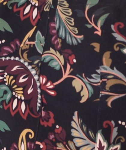 susana escribano Top crop con estampado floreado Grandes descuentos