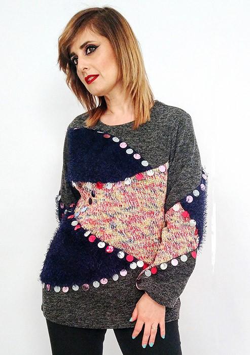 susana escribano Jersey lana de mujer colores Tienda de fábrica