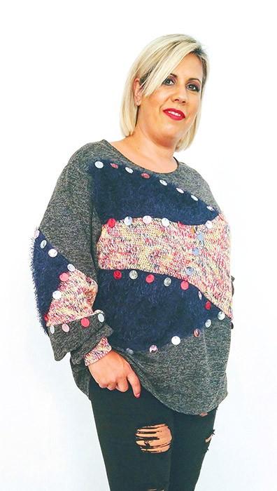 susana escribano Jersey lana de mujer colores Tienda de fábrica