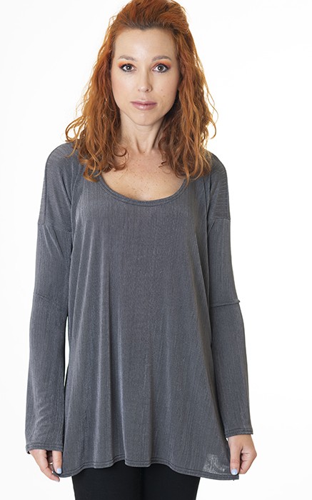 susana escribano Jersey de punto en color gris Libre de impuestos