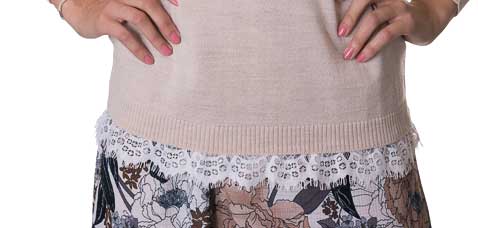 susana escribano Cardigan de punto delgado. Color camel Oferta exclusiva