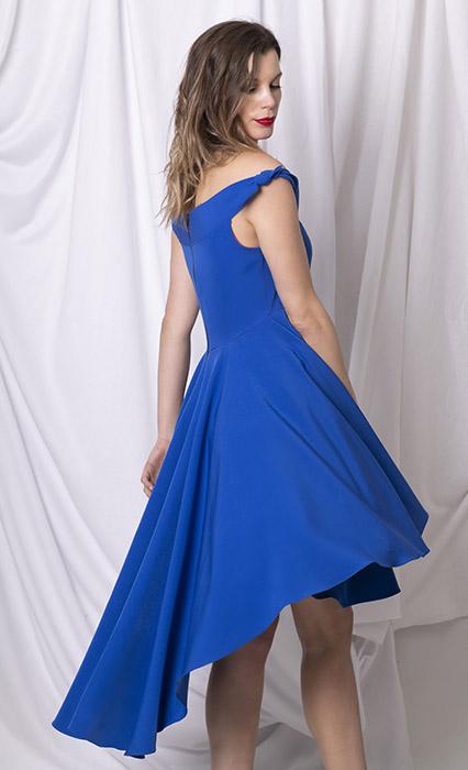 susana escribano Vestidos cortos con vuelo Mejor oferta