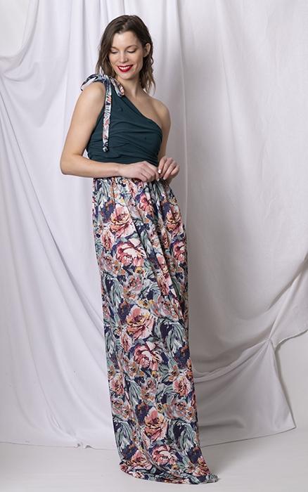 susana escribano Vestido largo invitada de boda Envío gratis