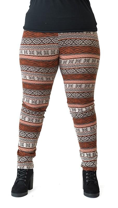 susana escribano Leggins de punto. Leggins a rayas ÚLTIMAS EDICIONES