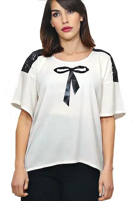 susana escribano Blusa de crep Gran oferta