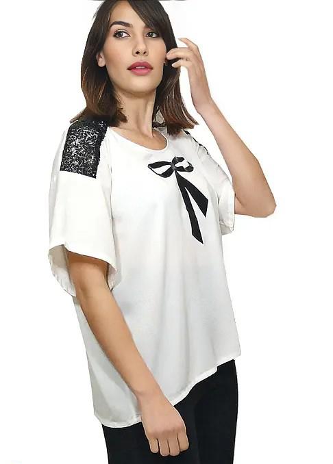 susana escribano Blusa de crep Gran oferta
