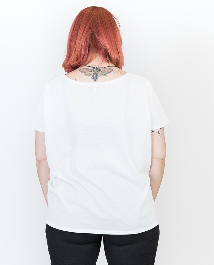 susana escribano Camiseta basica blanca. Manga corta ÚLTIMAS EDICIONES