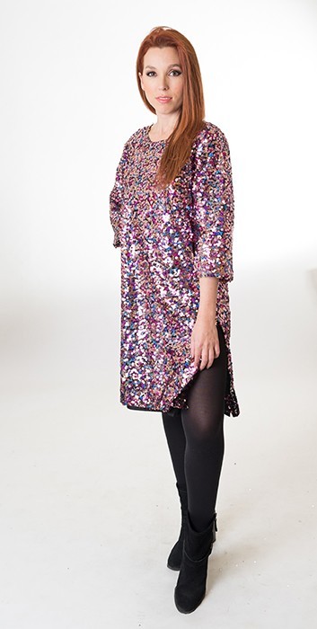 susana escribano Vestido lentejuelas. Tu prenda para brillar Oferta especial de fábrica