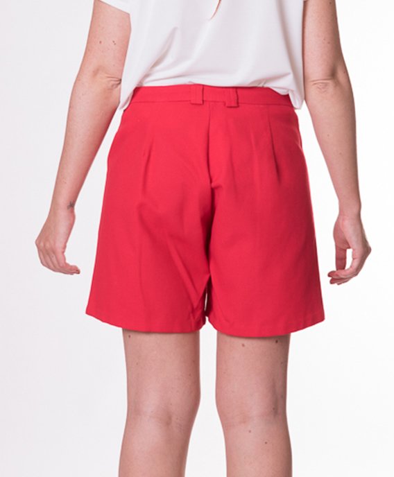 susana escribano La bermudas de mujer en color rojo Grandes descuentos