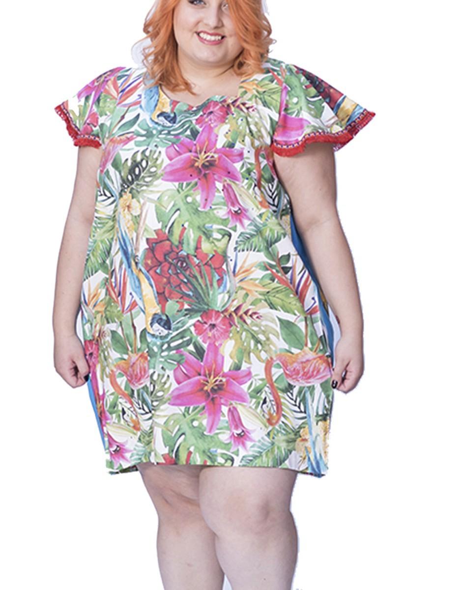 susana escribano Vestido de estampado floral Rebajas de fin de temporada