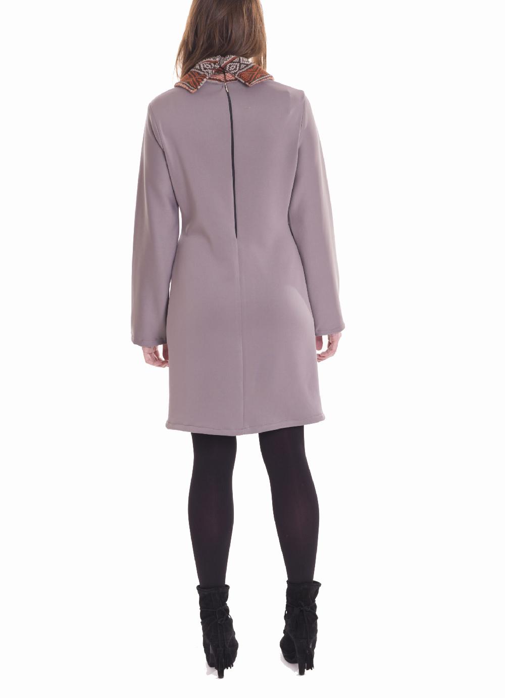 susana escribano Vestido otoño invierno tejido de neopreno ÚLTIMAS EDICIONES