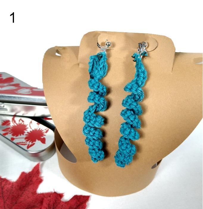 susana escribano Pendientes de crochet Descuento