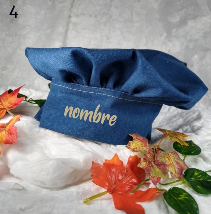 susana escribano Gorro de Chef denim. Regalos para hombre dia de la madre COMPRAR AHORA