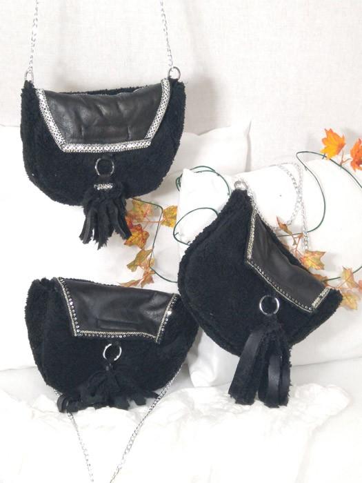 susana escribano Bolso de mujer con asa de cadena. Detalles San Valentin Oferta especial de fábrica