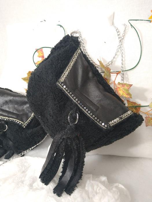 susana escribano Bolso de mujer con asa de cadena. Detalles San Valentin Oferta especial de fábrica