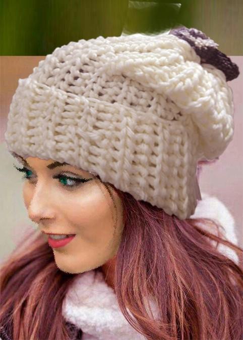 susana escribano Gorro de lana gorda para mujer Solo queda un día