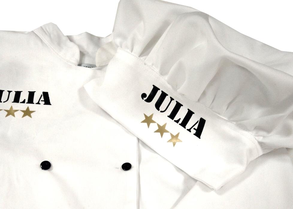 susana escribano Chaquetilla y gorro cocinero niño Liquidación