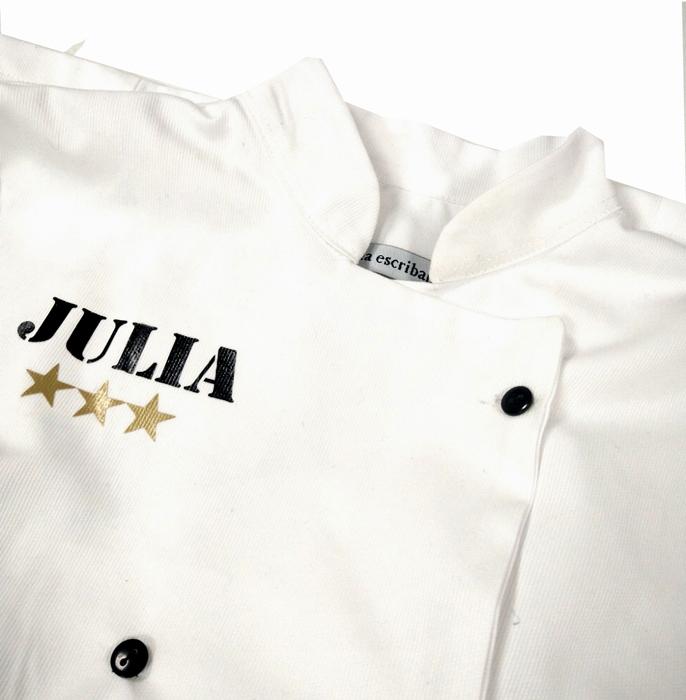 susana escribano Chaquetilla y gorro cocinero niño Liquidación