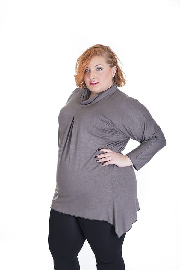 susana escribano Camiseta con tonos metal con dibujo Descuentos del mes