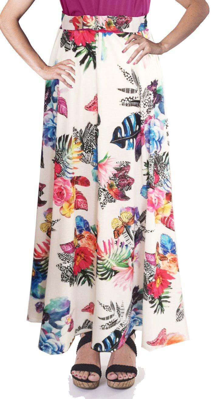 susana escribano Las faldas largas de verano. Falda midi Oferta especial de fábrica