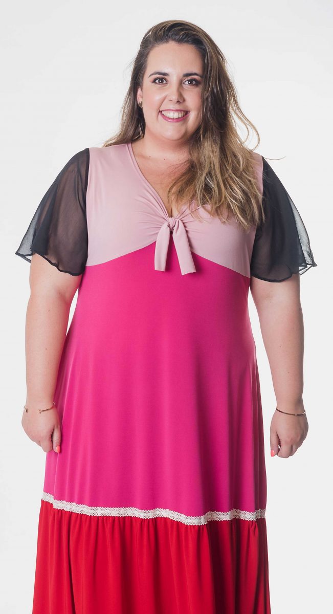 susana escribano Vestido largo de estilo informal Liquidación
