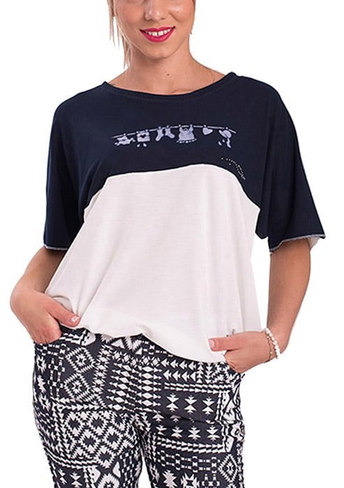susana escribano Camiseta pieza exclusiva pintada Tienda de fábrica