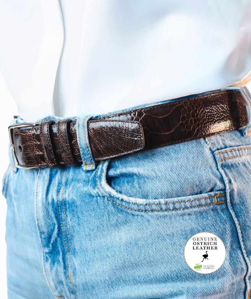 tony mora 11262 PATAS AVESTRUZ MARRON Ventas relámpago