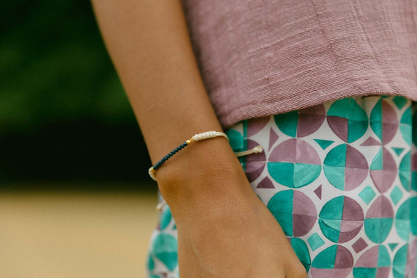 Triana By C PULSERA ROCHA navy Solo hoy