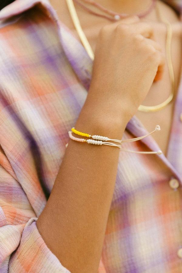Triana By C PULSERA ROCHA AMARILLA