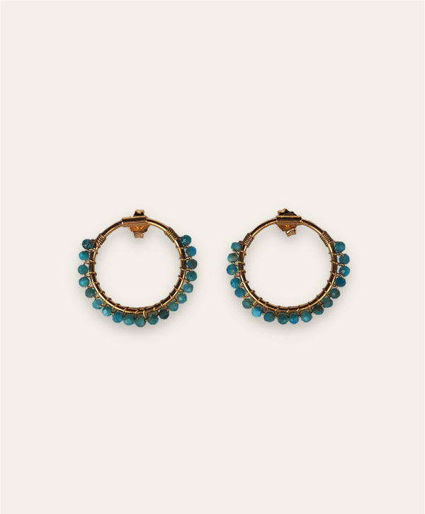 Triana By C PENDIENTES PALMAS APATITA Superdescuento