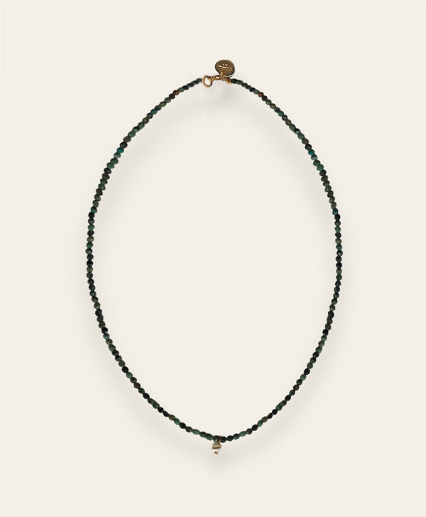 Triana By C Collar PALMAS TURQUESA AFRICANA Precios de Black Friday