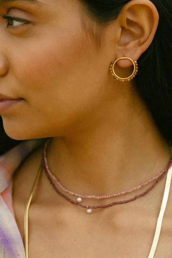 Triana By C Collar PALMAS AMATISTA Venta caliente