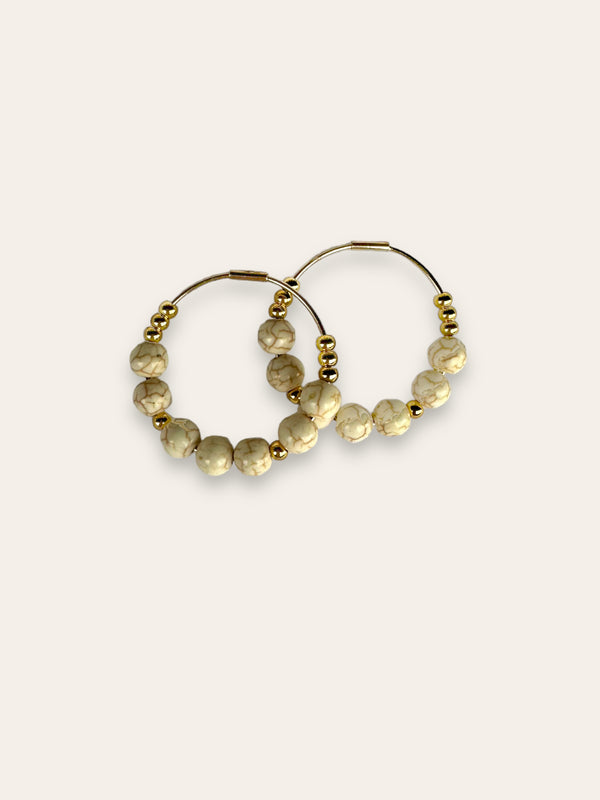 Triana By C PENDIENTES HOWLITA Rebajas de fin de temporada