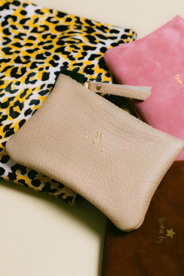 Triana By C Cartera piel camel Grandes descuentos