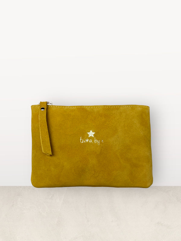 Triana By C Cartera ante mostaza Limitado a 3 días