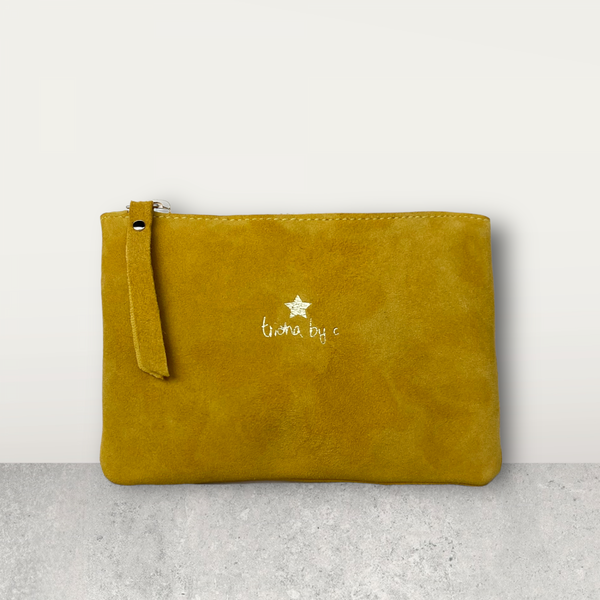 Triana By C Cartera ante mostaza Limitado a 3 días