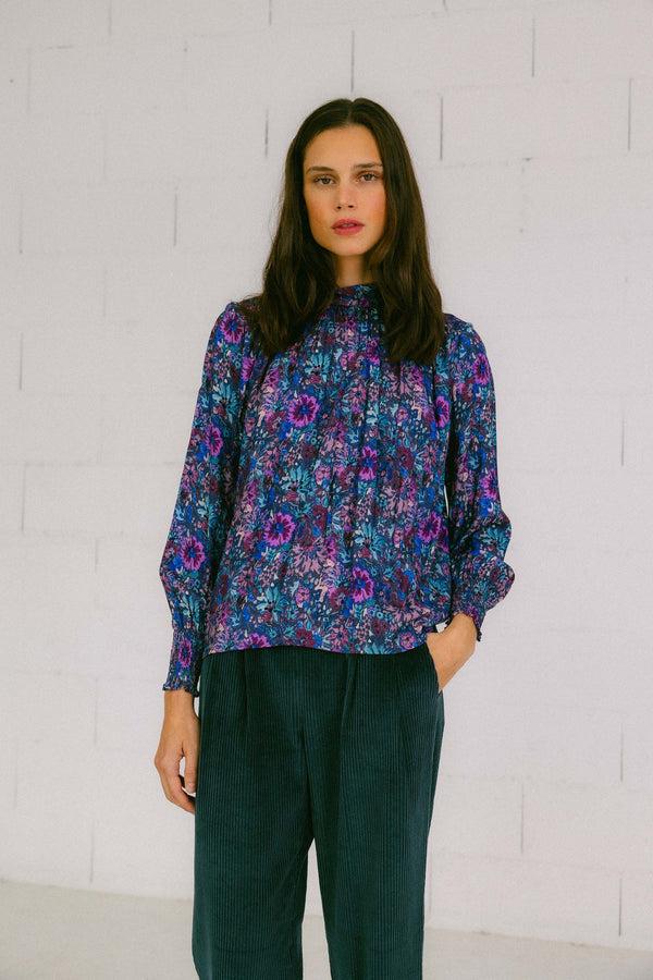 Triana By C Blusa MARGARITA goma puño HALDEN Outlet online