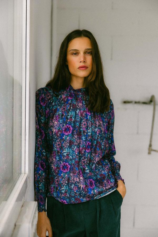 Triana By C Blusa MARGARITA goma puño HALDEN Outlet online
