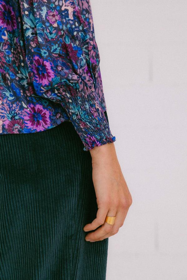Triana By C Blusa MARGARITA goma puño HALDEN Outlet online